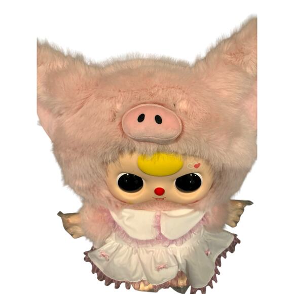 Baby Three 1000% Pig Plush Vinyl Doll Version 2 - Picture 5 of 6